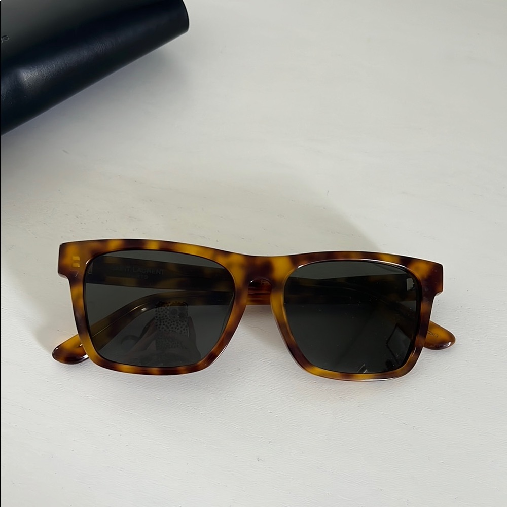 Saint Laurent Tortoise Shell Sunglasses